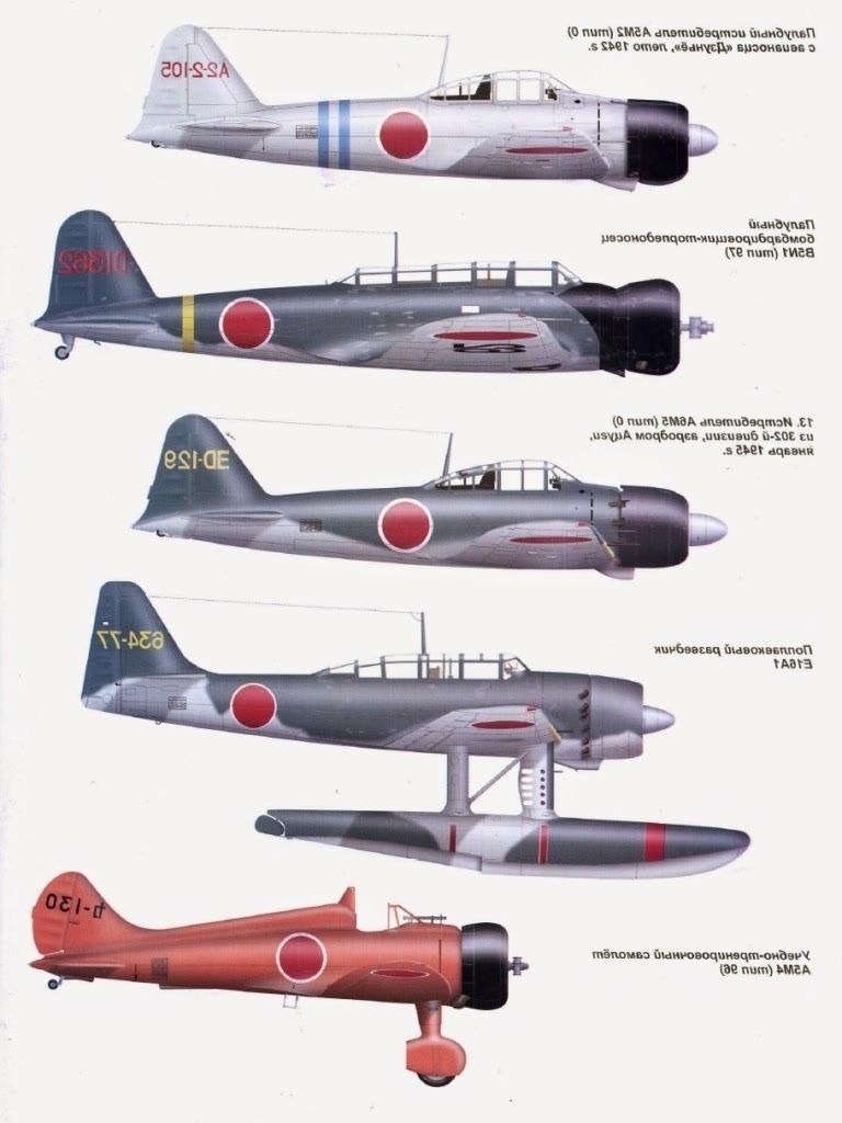 Japanese WW2 Planes/Aircraft Spy Shots