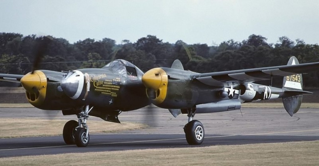 Lockheed P38 Lightning Exterior