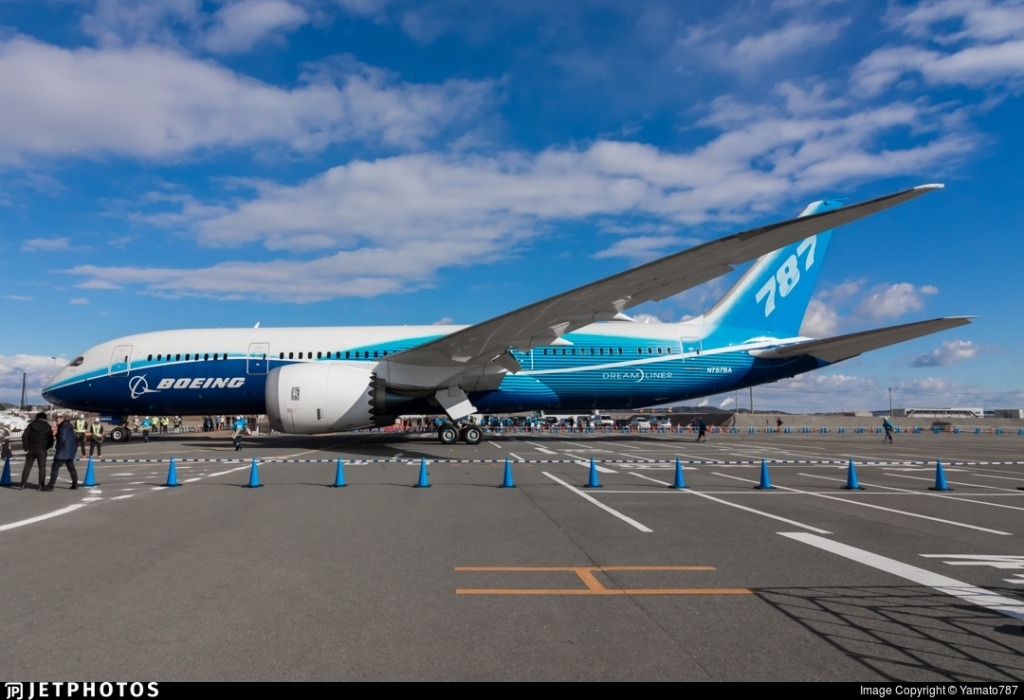 Boeing 7878 Dreamliner Release Date