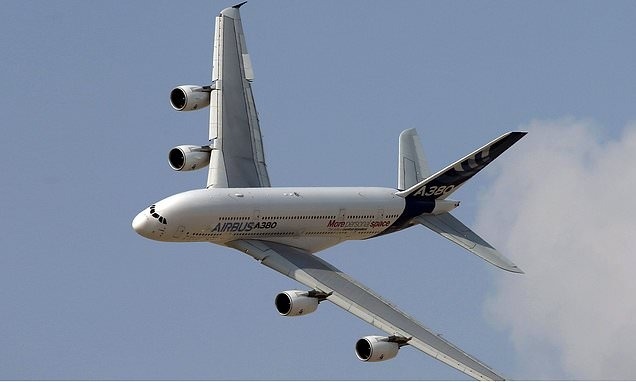 Airbus A380 Super Jumbo Jet Powertrain