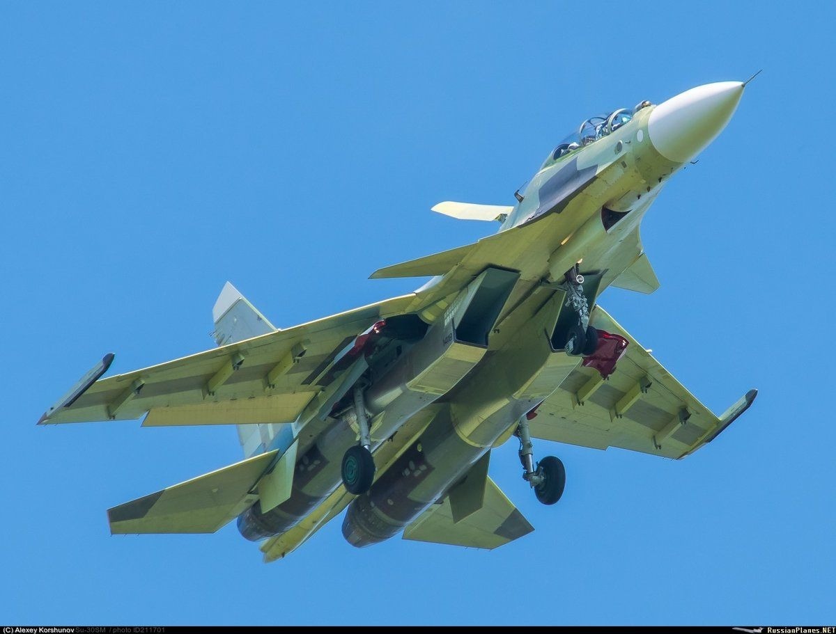 Sukhoi Su30SM Fighter Jet Images