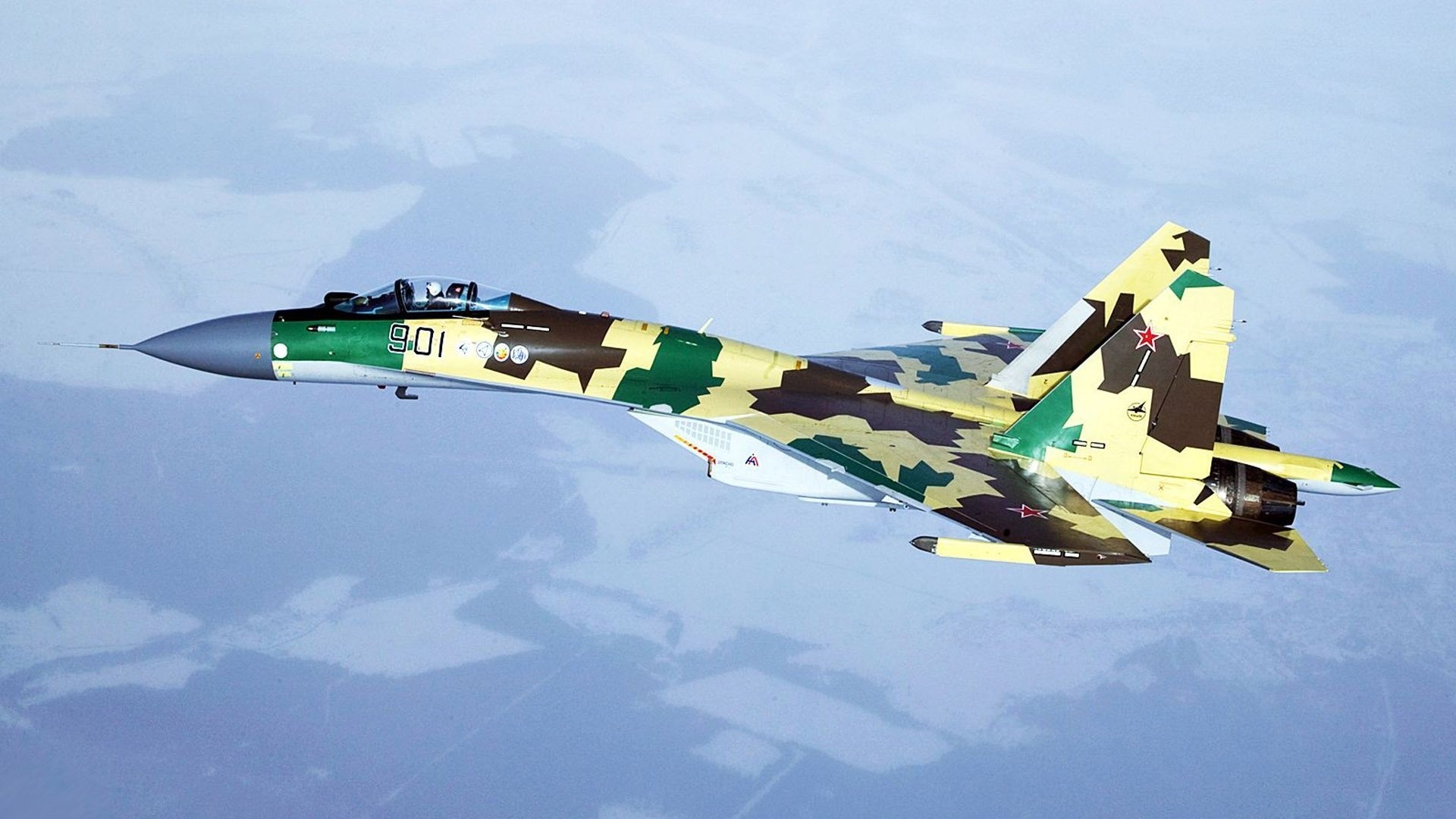 Sukhoi Su35 Fighter Spy Shots